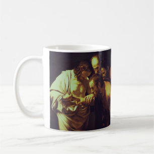 The Incredulity of Saint Thomas by Caravaggio Coffee Mug