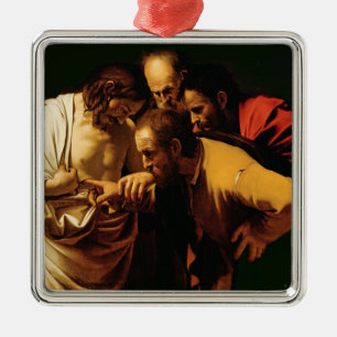 The Incredulity of St. Thomas, 1602-03 Metal Tree Decoration