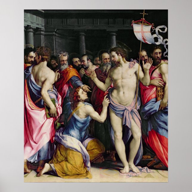 The Incredulity of St. Thomas, c.1547 Poster (Front)