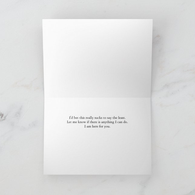 The Independent Card (Inside)