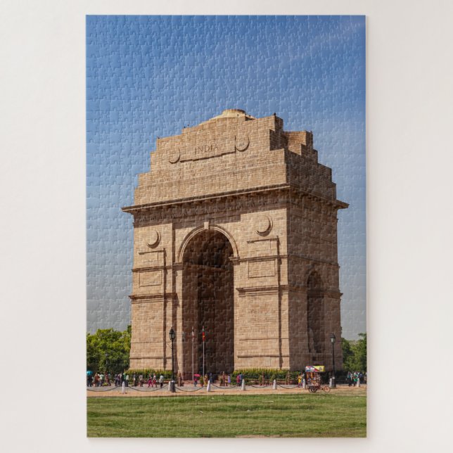 The India Gate in New Delhi Jigsaw Puzzle (Vertical)