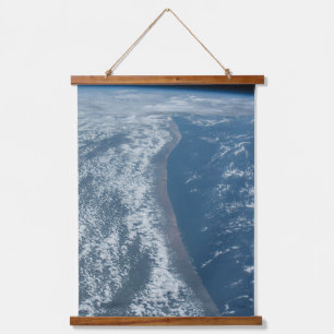The Indian Ocean Coastline Of Kenya And Somalia. Hanging Tapestry