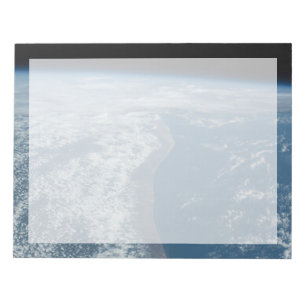 The Indian Ocean Coastline Of Kenya And Somalia. Notepad