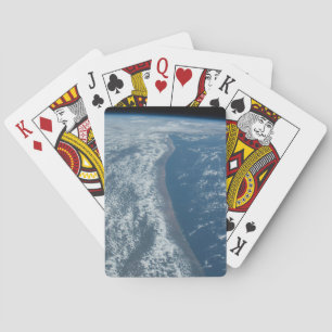 The Indian Ocean Coastline Of Kenya And Somalia. Playing Cards