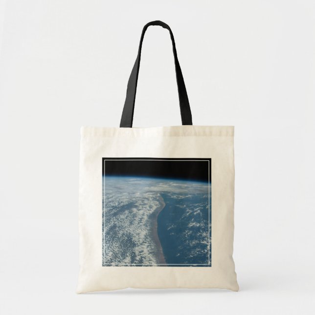 The Indian Ocean Coastline Of Kenya And Somalia. Tote Bag (Front)