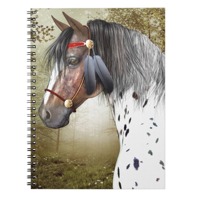 The Indian Pony Spiral Notebook (Front)