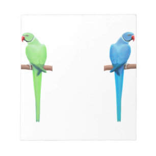 The Indian Ringneck Parakeet Notepad