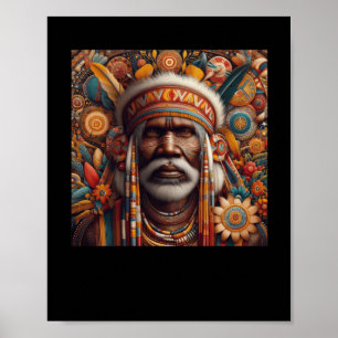 The Indigenous Australian Aboriginal Sticker  Poster