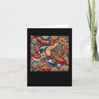 The Indigenous Of Australia Aboriginal Culture Art Card