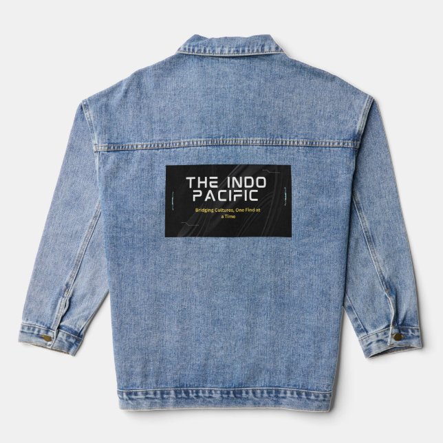 THE INDO PACIFIC WOMAN DENIUM DENIM JACKET (Back)