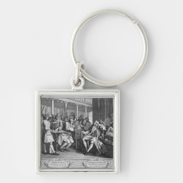 The Industrious 'Prentice Alderman of London Key Ring (Front)