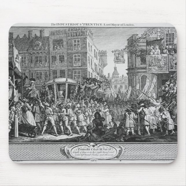 The Industrious 'Prentice Lord Mayor of London Mouse Pad (Front)