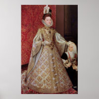 The Infanta Isabel Clara Eugenia  with the