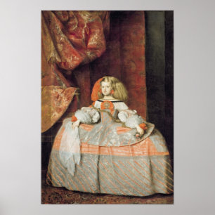 The Infanta Maria Marguerita  in Pink Poster