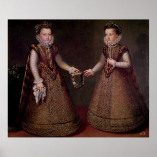 The Infantas Isabella Clara Eugenia Poster