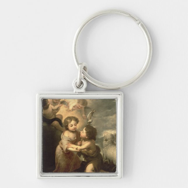 The Infants Christ and John the Baptist Key Ring (Front)