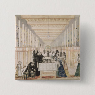 The Infirmary of Sisters of Charity during a 15 Cm Square Badge