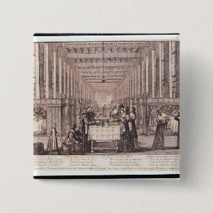The Infirmary of the Sisters of Charity 15 Cm Square Badge