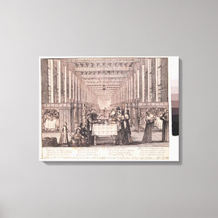 The Infirmary of the Sisters of Charity Canvas Print
