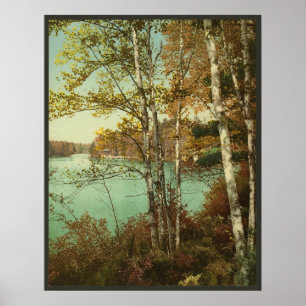 The Inlet, Spit-Fire Lake, Adirondack Mountains Poster