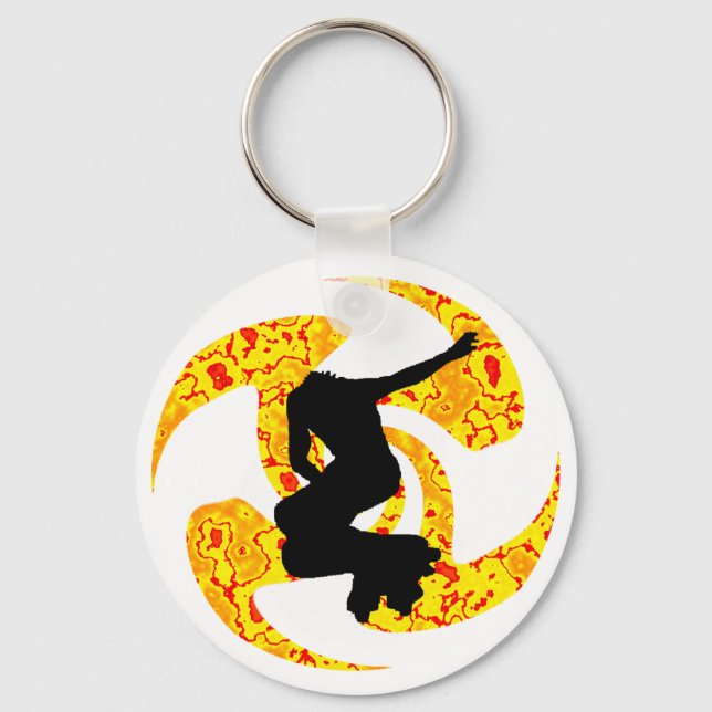 THE INLINE HEAT KEY RING (Front)