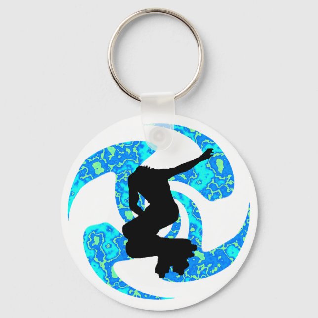 THE INLINE WAY KEY RING (Front)