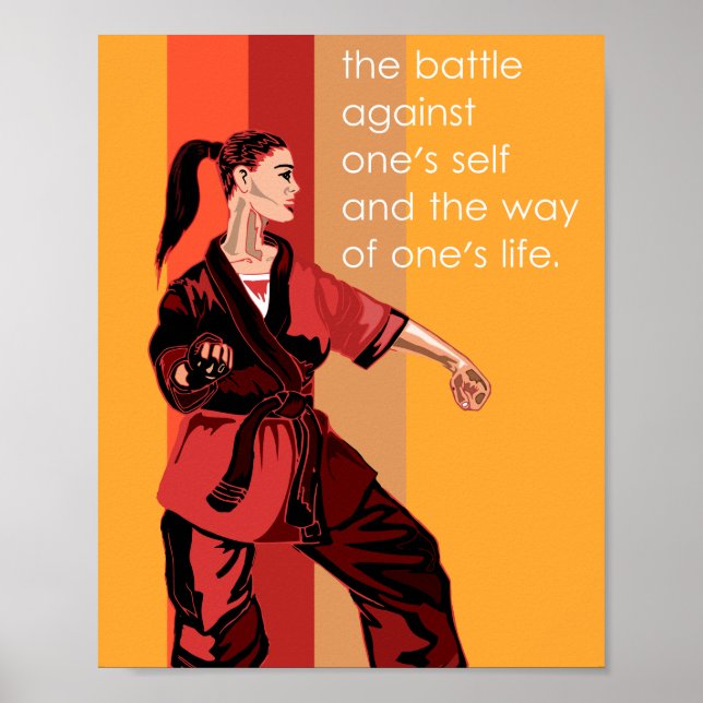 The Inner Battle: Embracing the Way of Life Poster (Front)