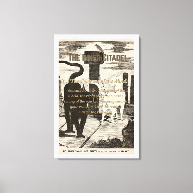 The Inner Citadel Stretched Canvas Print (Front)