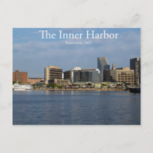 The Inner Harbour of Baltimore Postcard