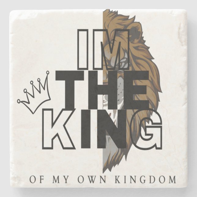 The Inner Kingdom Stone Coaster (Front)