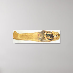The innermost coffin of the king canvas print