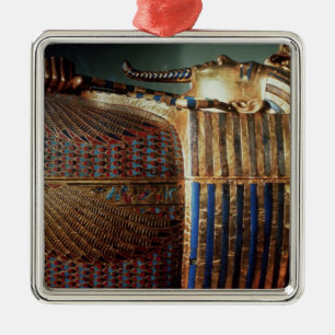 The innermost coffin of Tutankhamun Metal Tree Decoration