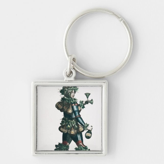 The Innkeeper, allegorical costume design Key Ring (Front)