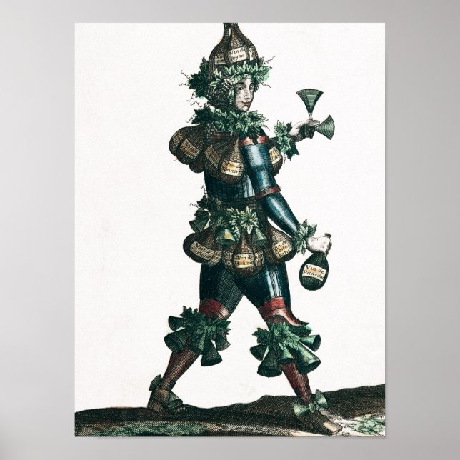 The Innkeeper, allegorical costume design Poster (Front)