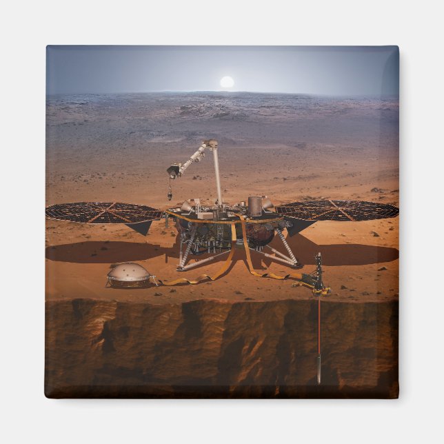 The Insight Lander Magnet (Front)
