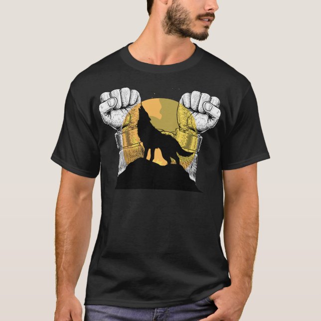 (The Instinct) Basic Dark T-Shirt (Front)