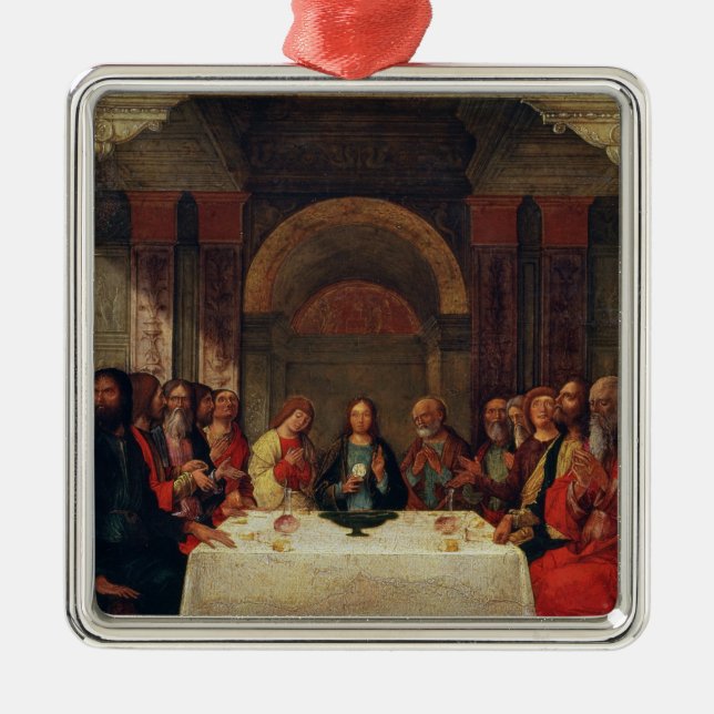 The Institution of the Eucharist, c.1490 Metal Tree Decoration (Front)