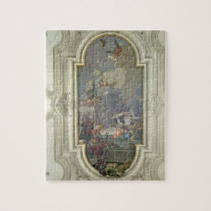 The Institution of the Rosary by St. Dominic (fres Jigsaw Puzzle