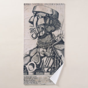 The Instruments of Human Sustenance, Arcimboldo Bath Towel
