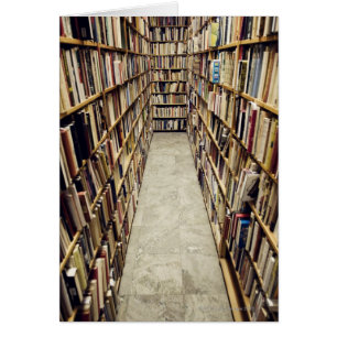 The interior of a second-hand bookshop Sweden.