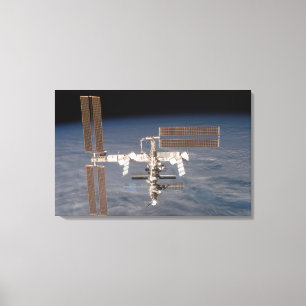 The International Space Station 16 Canvas Print