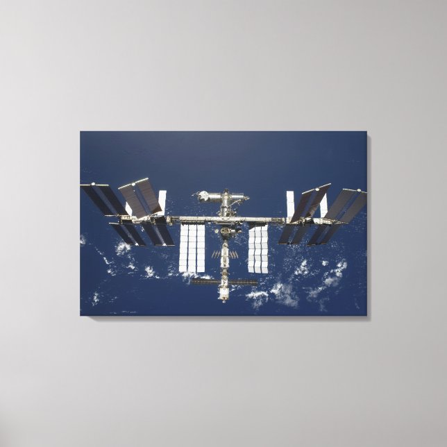 The International Space Station 3 Canvas Print (Front)