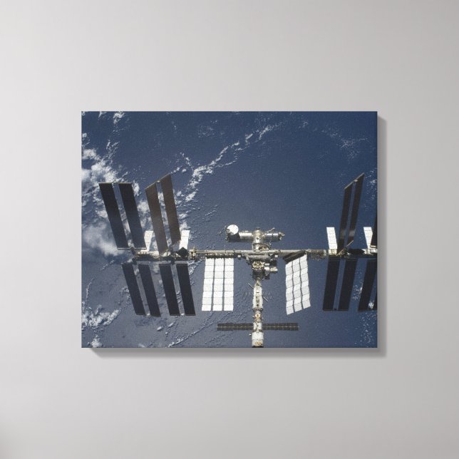 The International Space Station 4 Canvas Print (Front)