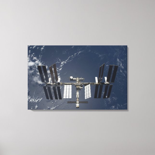 The International Space Station 5 Canvas Print (Front)