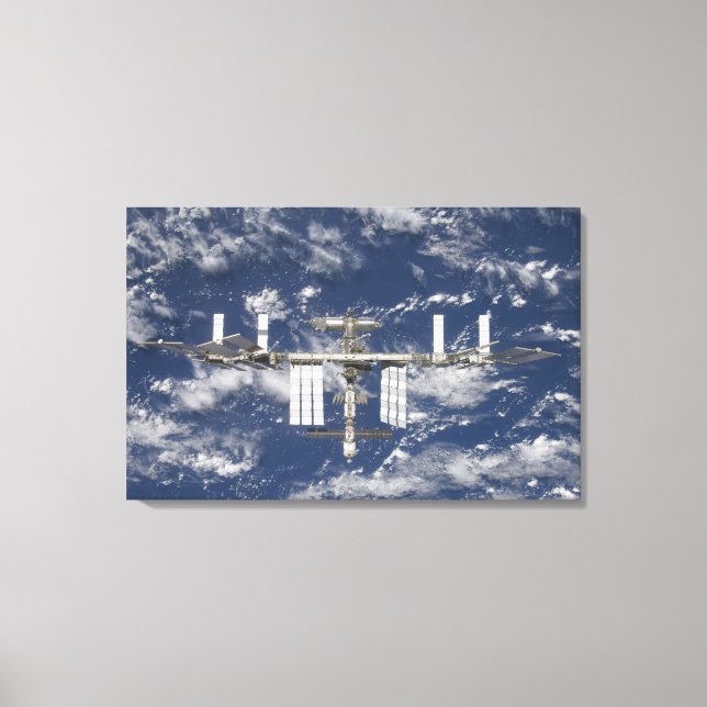 The International Space Station 5 Canvas Print (Front)