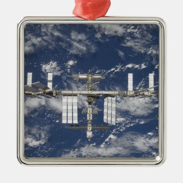 The International Space Station 6 Metal Tree Decoration (Front)