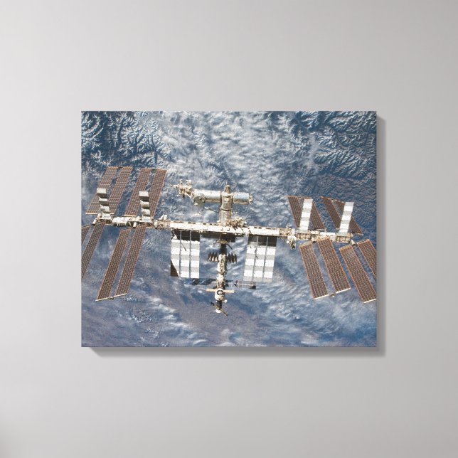 The International Space Station 8 Canvas Print (Front)