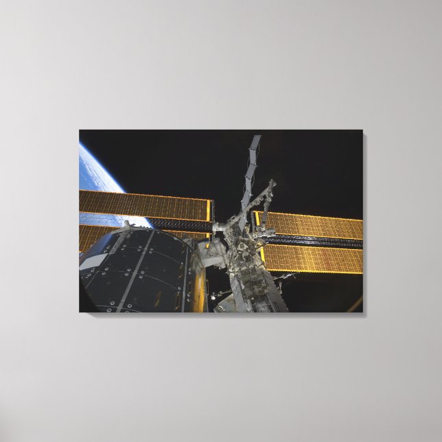 The International Space Station Canvas Print (Front)