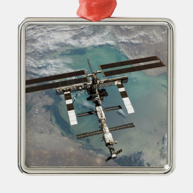 The International Space Station Metal Tree Decoration (Front)