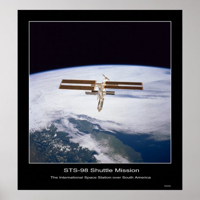 The International Space Station Poster (Front)